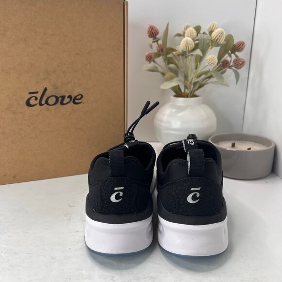 Clove Nursing Classic Sneaker Night Shift Shoes Black Women W8.5/M7 - Picture 4 of 10